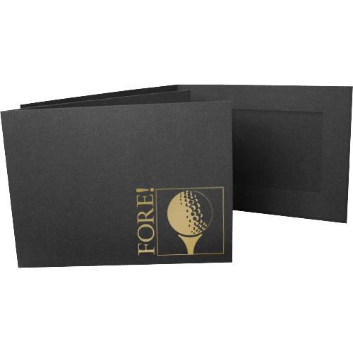 Foil Stamped Golf Folders - Fore!